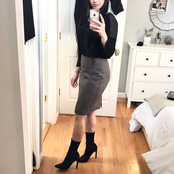 Express High Waisted Pencil Skirt - Picture 5 of 5